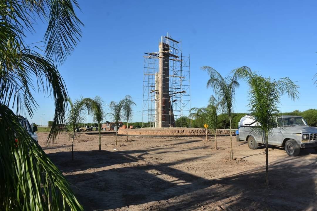 EL INTENDENTE PAPP VERIFICÓ EL AVANCE DE OBRA DEL ACCESO NORTE DE VILLA ÁNGELA