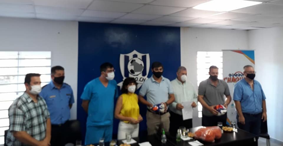 SANTA SYLVINA PRESENTE EN EL LANZAMIENTO DEL FUTSAL