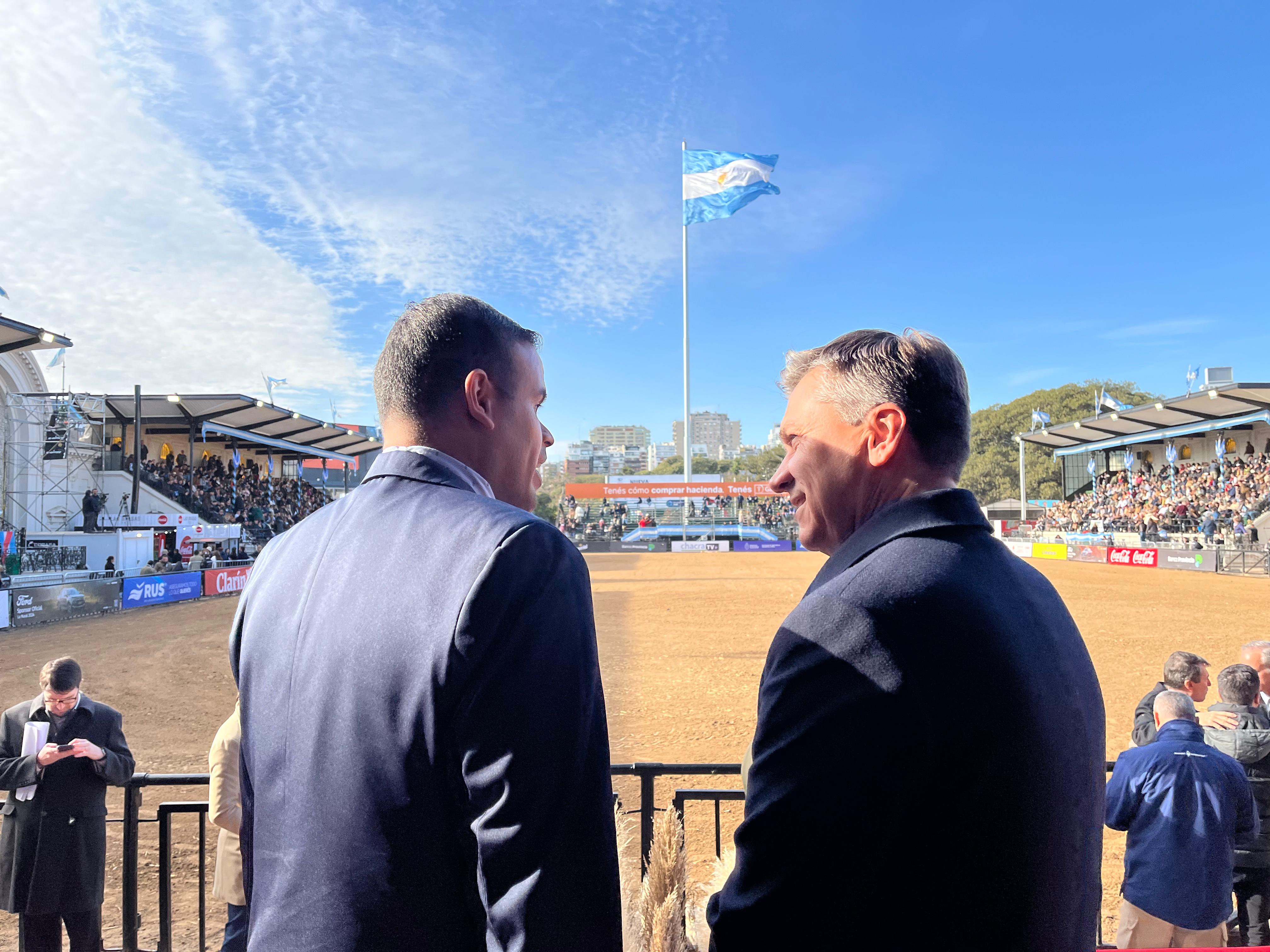 *BS. AS: EL GOBERNADOR ZDERO ACOMPAÑÓ EL ACTO DE APERTURA DE LA 136° EXPOSICIÓN RURAL*